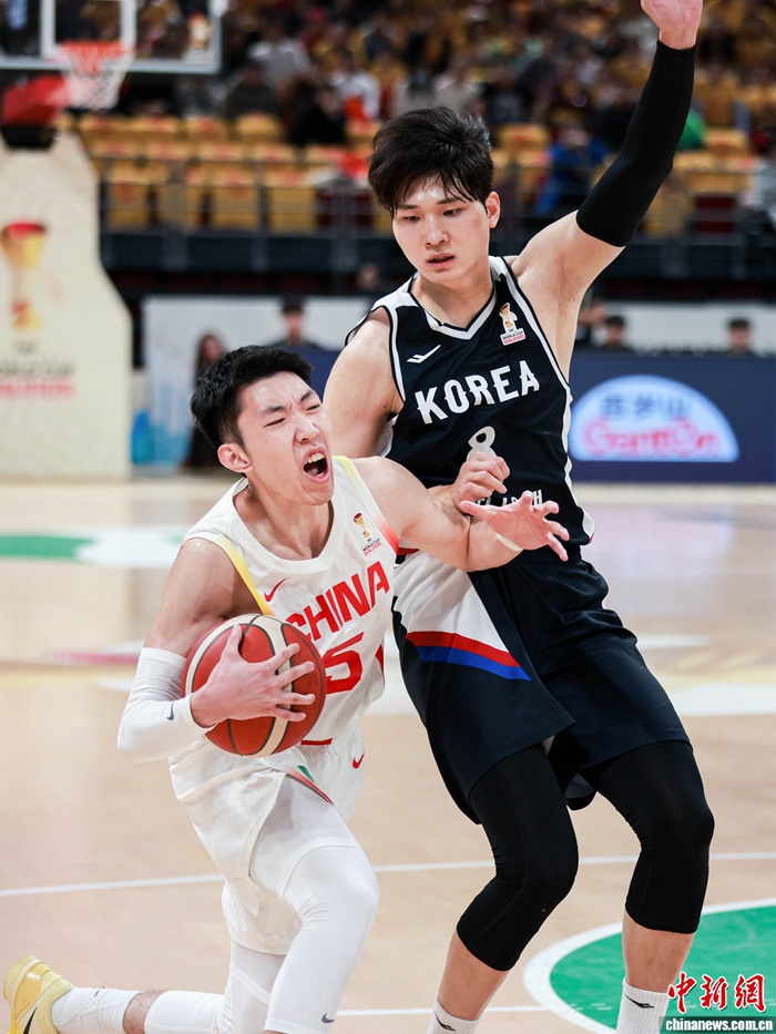 中国男篮世预赛再负韩国遭遇两连败 防守短板暴
