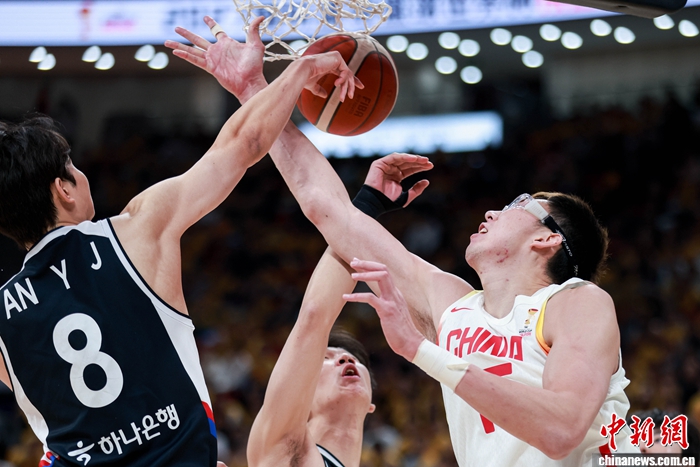 中国男篮世预赛再负韩国遭遇两连败 防守短板暴